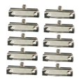 thumbnail image 2 of colaxi 10 Pieces Binder Bull Clip Clamps File Clamp Metal Hinge Clip Drawing Board Clip 4 inch Long Paper Clips for Crafts Food Bags B, 2 of 9