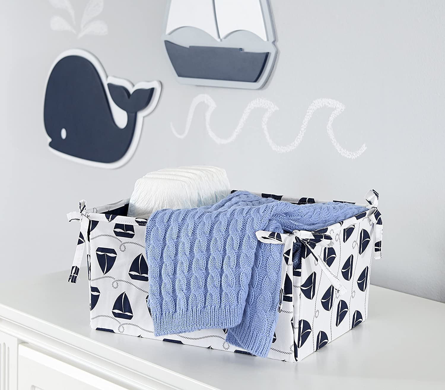 Amazon.com : Nautica Kids Separates Anchor/Dot Print Nursery