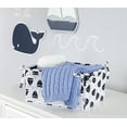 thumbnail image 3 of Nautica Kids Separates Sailboats/Rope Print Nursery Storage, Navy/White, 3 of 3