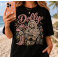 thumbnail image 2 of Dolly Country Music Legend Retro Western T-Shirt, 2 of 5