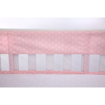 Carters Crib Liner Heart Of Gold Crib Bumpers Walmart Com