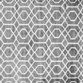 thumbnail image 1 of Ahgly Company Machine Washable Indoor Square Trellis Gray Modern Area Rugs, 4' Square, 1 of 1