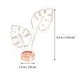 thumbnail image 2 of unbranded 2Ud Soporte Para Fotos Y Con Base Decorativa De Hojas Para Eventos Y Oficinas, 2 of 8