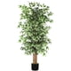 thumbnail image 1 of Árbol artificial GTIDEA Ficus de 1,8 m con tronco natural y musgo, 1 of 7