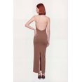 thumbnail image 3 of Women's Cowl Neck Twist Halter Maxi Dress, 3 of 3