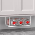 thumbnail image 5 of Nvzi Estante de almacenamiento para lavabo de inodoro de 1 pieza, mueble de baño sin perforaciones, estante de almacenamiento de hierro negro montado en la pared, 5 of 5