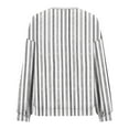thumbnail image 3 of Oplxuo Women's Floral Print Sweatshirt Long Sleeve Pullover Crewneck Casual Fall Winter Tops Soft Loose Fit Shirts, 3 of 4