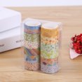 thumbnail image 3 of Juego de 12 Rollos de Cinta Washi, Cinta de Papel para Bricolaje, Linda Cinta Adhesiva Decorativa con Estampado de Lámina Dorada, Cinta Adhesiva Decorativa para Diario, Bricolaje para Niños, Álbumes, 3 of 7