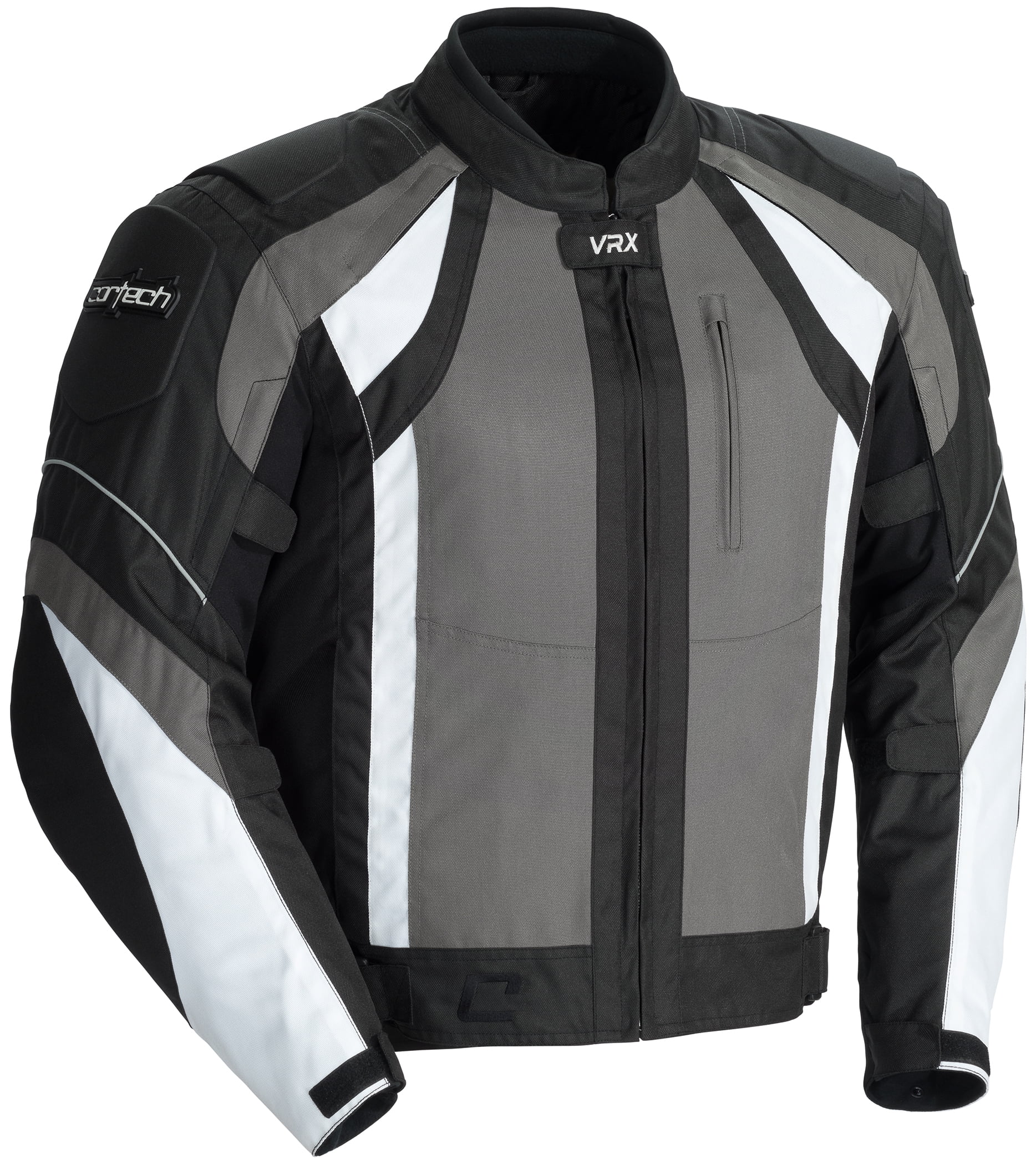 Cortech VRX Textile Jacket Black/Hi Viz LRG 8950-0113-06 - Walmart.com