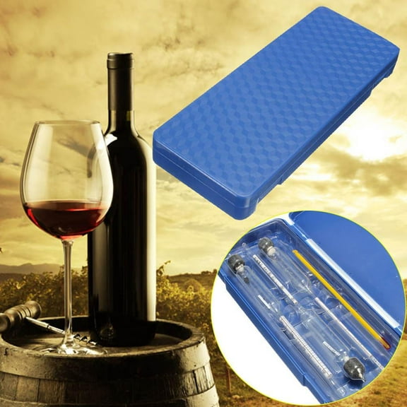 SSKFHGI Enhanced Packaging Three-Piece Alcohol Meter 0-100 Degrees Three-Piece Alcohol Meter