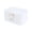 White, variant on Double Layer PU Leather Jewelry Organizer Box, Large Capacity Portable Travel Jewellery Storage Case for Necklaces Bracelets Rings Earrings, 5 Colors Available