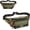 Army Green, variant on Fanny Pack Belt Waist Bag for Men Waterproof Zipper Adjustable Strap Running Pack for Outdoors & Gym