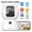 White, variant on CINMOORE 2.5K Pet/Dog/Cat Camera with Phone App, No-Subscription Local Person/Pet/Cry Detection, 4MP Security Camera Indoor, PTZ WiFi Cameras for Home Security, Color Night Vision, Full Duplex Audio
