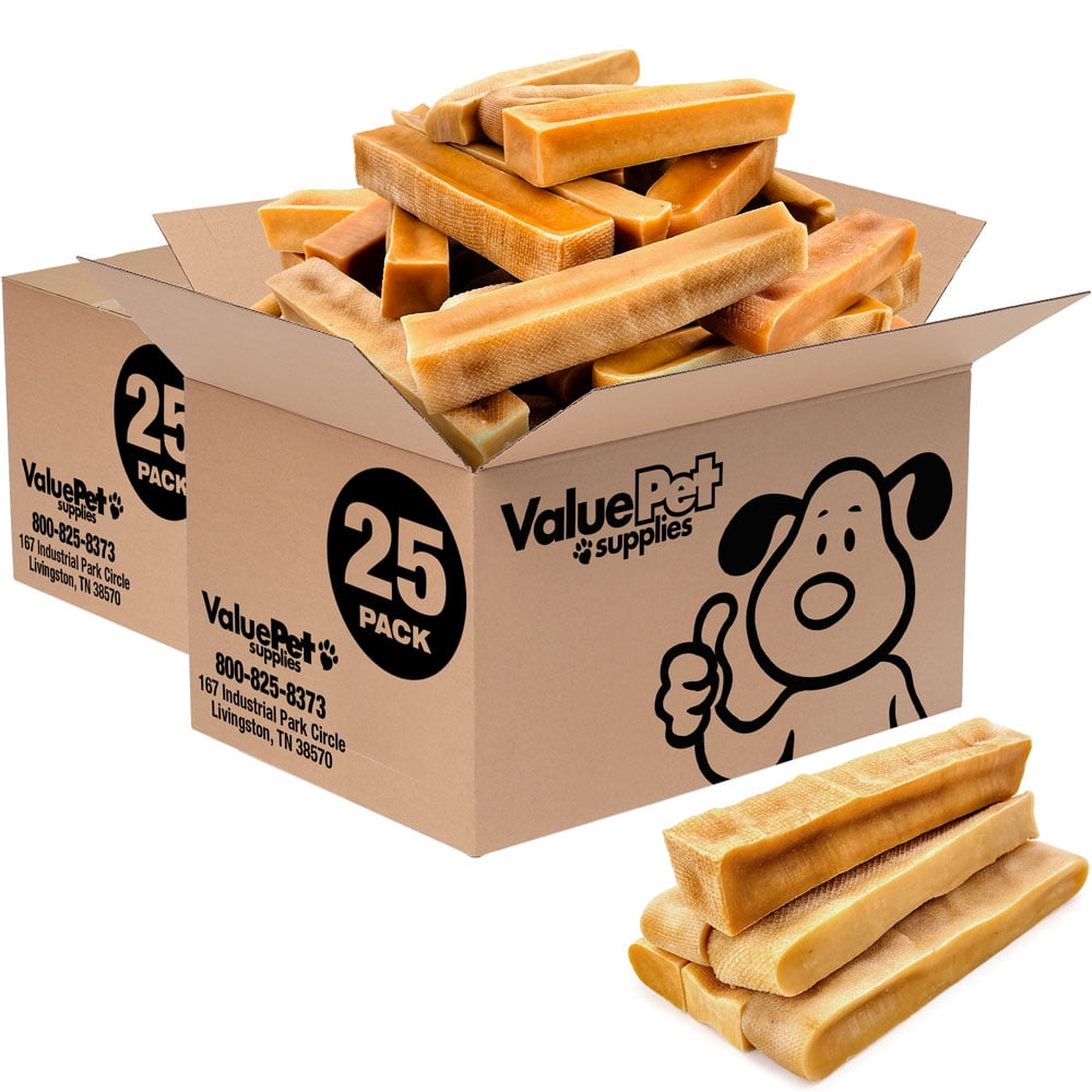 ValueBull Yak Cheese For Dogs, Premium Chhurpi Chews, Extra Large, 50