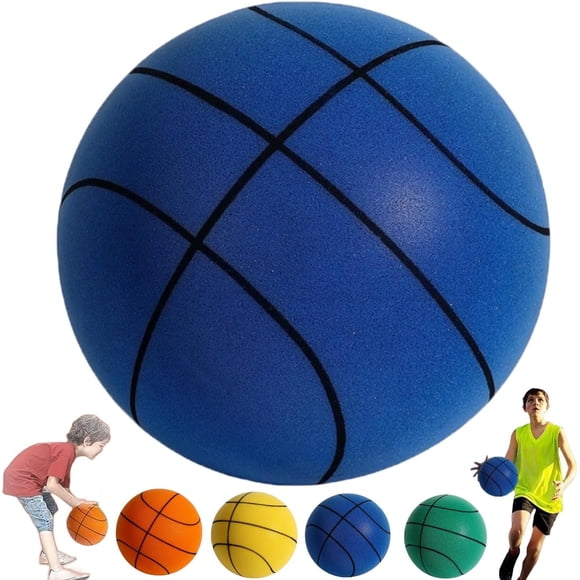 ODYSITE Baloncesto Silencioso con Material de Espuma Suave, Talla 9.44"