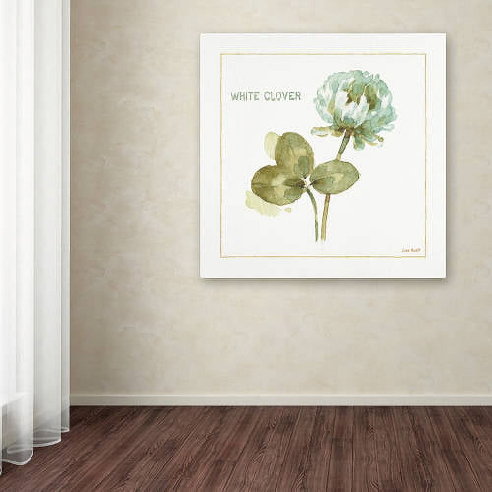 Trademark Fine Art "My Greenhouse Clover" Canvas Art by Lisa Audit