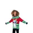 thumbnail image 6 of Jollidays Boys' Fa La La Llama Long Sleeve Crewneck Ugly Christmas Sweater, Sizes S-XL, 6 of 6