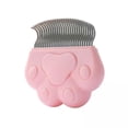 thumbnail image 1 of Bunblic 2x Cat Brush for Long Haired Cats, Deshedding Tool And Dematting Comb Remove Loose And Matted Hair, Cat Grooming Undercoat Rake , Pink 2 Pcs, 1 of 8