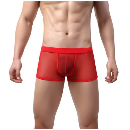 

GWAABD Girls Lingerie Set Men s Mesh Underwear Sports Middle Waist Men Leisure Underwear Breathable