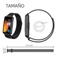 thumbnail image 3 of 2 Correa Metal Compatible Con Huawei Band 8 Acero Inoxidable, 3 of 8