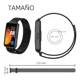 thumbnail image 3 of 2 Correa Metal Compatible Con Huawei Band 8 Acero Inoxidable, 3 of 8
