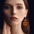 thumbnail image 3 of Soyez le de Tous avec Nos Fabuleuses Boucles d'Oreilles en Cuir d'Halloween!, 3 of 5