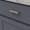 thumbnail image 5 of Belwith-Keeler B076148-BGB-10B 3 in. Channel Pull for Door, Brushed Golden Brass, 5 of 7