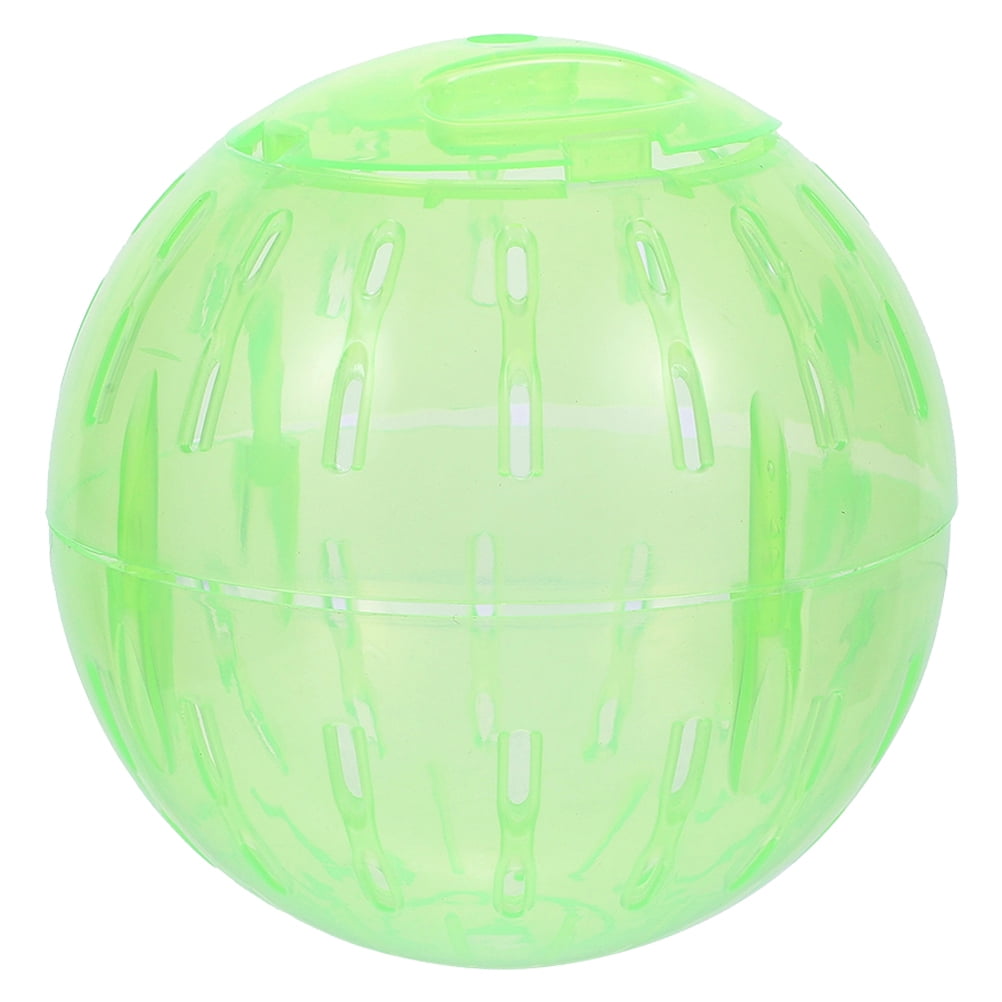 WRITWAA Hamster Running Ball Hamster Toys Light Green for Small Pets 1Pack