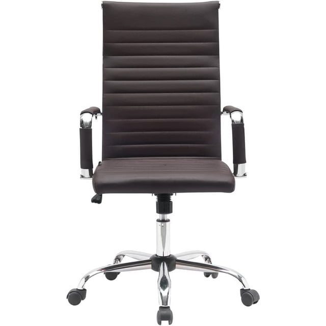 Silla de escritorio Eke Life Home YX-9005 ergonómica con tapizado de cuero sintético y mesh y tela EKE Life Home 9005