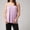 Purple, variant on Women's Solid Color Push-Up Padded Loose Round-Neck Camisole