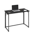 thumbnail image 6 of Techni Mobili Space Saving 40" W Folding Computer Desk, Black, 6 of 14