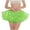 Green, variant on Women's Light-Up Rainbow 5-Layer Mesh Tutu Skirt Ballroom Skirts Rave Glow Dance Ballet Skort Blue