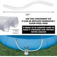 thumbnail image 3 of Swimming Pool Replacement Hose 1.25“ Diameter Replacement Hose Premium Kinkproof PE Pool Filter Replacement Hose Kit for Above Ground Pools, Compatible with filter Pump 330 GPH, 530 GPH, 1000 GPH, 3 of 6