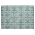 thumbnail image 2 of Addison Rugs Chantille Indoor/Outdoor Transitional Geometric Teal Washable Rectangle Rug, 1'8" x 2'6", 2 of 6