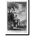 thumbnail image 2 of Historic Framed Print, Capt. George Lowther and his company at Port Mayon in the Gulph of Matique, 17-7/8" x 21-7/8", 2 of 9