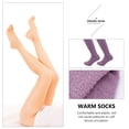 thumbnail image 3 of 1 par de calcetines para el hogar Medias para dormir Calcetines hasta la rodilla Medias de lana de coral, 3 of 6