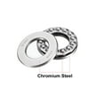 thumbnail image 2 of 51207 Single Direction Thrust Ball Bearings 35mm x 62mm x 18mm Chrome Steel, 2 of 3