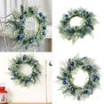 thumbnail image 2 of Front Door Wreath Winter Holiday Wreath for Front Door Christmas Decorations, 2 of 10
