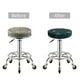 thumbnail image 5 of Balery Christmas Snowflake Fundas de asiento para taburete de bar redondo de tela de terciopelo ajustables que protegen de arañazos y manchas para sillas de 14 a 17 pulgadas.-14 inch, 5 of 7