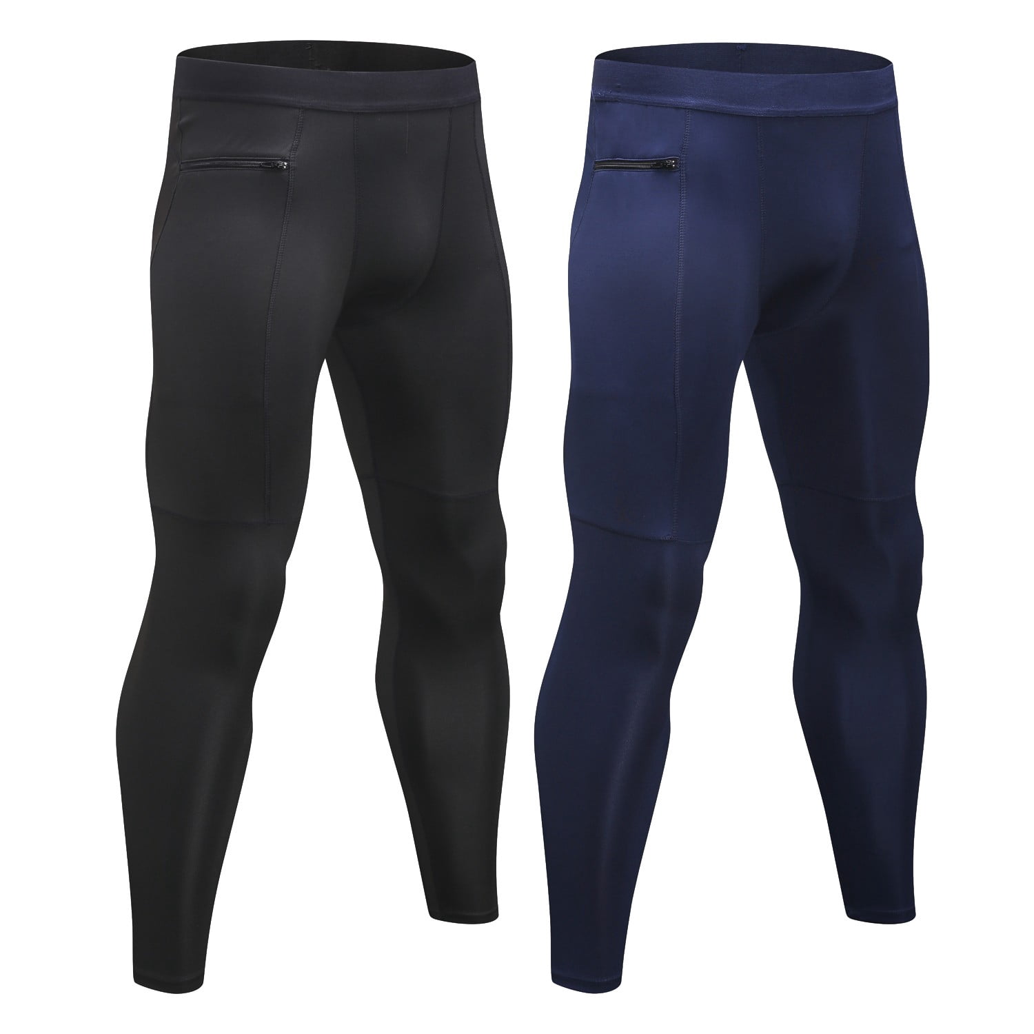 2 Pack Compression Pants Men Leggings 