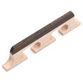 thumbnail image 3 of Érable Bois 4 Cordes Banjo Remplacement Pont de Cordes Pièces d'Instrument, 3 of 5