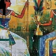 thumbnail image 5 of Orinice Egyptian Art Bathroom Decor Set Colorful Luxurious Graphic Print Polyester Fabric Shower Curtain Set with Hooks 69x72, 5 of 7