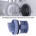 thumbnail image 5 of NFTIGB Washer Drainage Pump Drain Outlet Seal Cover Plug Fit for Siemens WM1095 1065 WD7205 Washing Machine 6.3cm / 2.5in Heavy Duty Replacement Part Blue Color Stylish Design (1 Count), 5 of 9