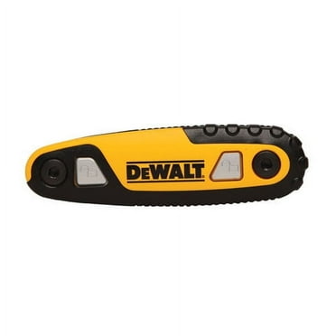 Dewalt Folding Locking Metric Hex Key Set Push Button Locking Feature, Each
