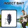 thumbnail image 3 of Señuelos de pesca falsos de cigarra biónica Topwater 4cm 6g aparejos de cebo de insectos artificiales Tmvgtek Para estrenar, 3 of 6
