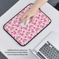 thumbnail image 6 of Pofeuu Cute Flamingo Print Laptop Carrying Case,13-15-Inch Laptop and Tablet, Sleek Design, Durable and Water-Repellent Fabric, Business Casual or School-13 inch, 6 of 8