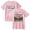 Pink, variant on Josiah Queen The Mt. Zion Tour Cotton Tee Unisex Short Sleeve Round Neck Casual Streetwear T-shirt