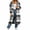 Black, variant on Womens Plaid Jacket Long Coats with Zipper Lightweight Peacoat Size S-XXL