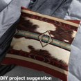 thumbnail image 2 of Castle Fairy Cow Print Fabric by the Yard 1 Yard,Tribal Aztec Home Decor Fabric by the Yard,Bohemian Theme Room Decor Fabric by the Yard,Super Cozy Abstract Room Decor, 2 of 6