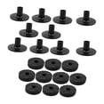 thumbnail image 2 of arctrm 10Pcs Cymbal Stand Sleeves and Felt Pads Set Premium Cymbals Stand Felt Pads Gray Felt Pads, 2 of 9